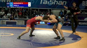 65 kg Round Of 16 - Hrachya Margaryan, Arm vs Uladzislau Koika, Blr