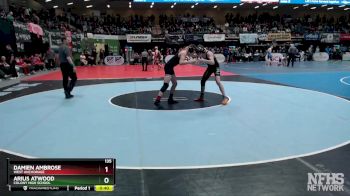 135 lbs Cons. Round 2 - Damien Ambrose, West Anchorage vs Arius Atwood, Colony High School