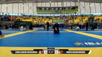 Roberta Graciani Medeiros vs Jessica Caroline Coelho Dantas 2026 Brasileiro Jiu-Jitsu IBJJF