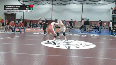 157 lbs Final - Ethan Anastasia, Holliston vs Samuel Wilcox, Marlborough