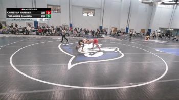 165 lbs Champ. Round 2 - Brayden Shannon, Wilkes vs Christian Paredes, Cortland State