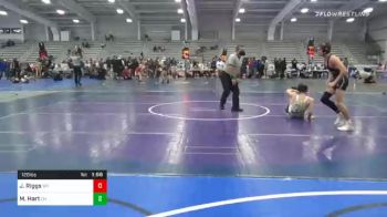 120 lbs Prelims - Joseph Riggs, WV vs Matthew Hart, OH