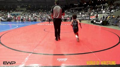 55 lbs Round Of 16 - Bentley Baker, Ravage vs Zane Enriquez, Takedown Elite