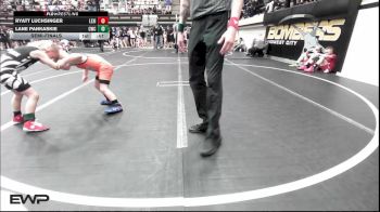 52 lbs Semifinal - Ryatt Luchsinger, Lexington Wrestling Club vs Lane Pankaskie, Claremore Wrestling Club