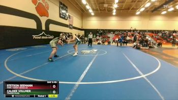 175 lbs Quarterfinal - Calder Vollmer, Tongue River vs Stetson Seemann, Park / Sweet Grass Co