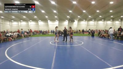 125 lbs Lilith Montemayor Alvarez, Texas vs Brinley Dinzeo, Pennsylvania Blue