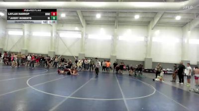 120 lbs Quarterfinal - Laylah Harrop, Bear River Wrestling Club vs Avery Roberts, Westlake