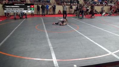 56_G lbs Consi Of 4 - Tayla Kenawell, Smethport vs Peyton Strittmatter, Bishop McCort