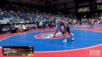 155 lbs Quarterfinal - Efa Oju, Woodward Academy vs Mariana Perez, Denmark