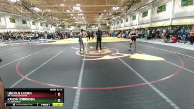 120 lbs Semifinal - Lincoln Linden, WC Takedown Club vs Kaydin Sorensen, SF Jefferson