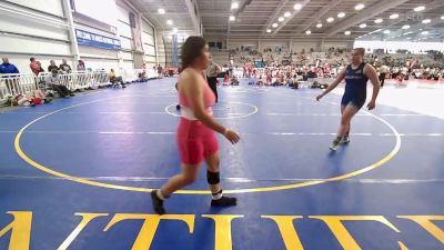 185 lbs Rr Rnd 2 - Melanie Luna-Vasquez, OBWC Bazooka Girls vs Taylor Waddy, 84 Athletes