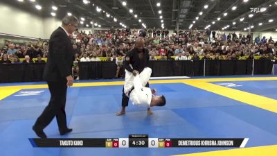 Demetrious Khrisna Johnson vs Takuto Kako 2025 World Master IBJJF Jiu-Jitsu Championship