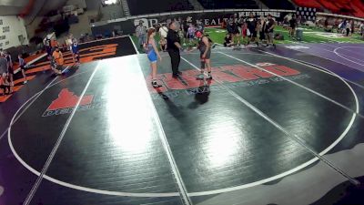 103.4-118 lbs Champ. Round 2 - Amayah Barragan, Nevada vs Gloria Whitish, Montana