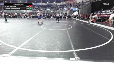 135 lbs Round Of 16 - Dylan Salemie, Terminator Wrestling Academy vs Adrian Grosvenor, Siouxland Wrestling Academy