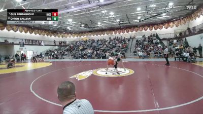 157 lbs Cons. Round 3 - Gus Bertagnole, Natrona County vs Orion Balizan, Green River