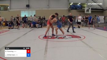 87 kg Consi Of 8 #2 - Keaton Fanning, NMU-OTS vs Jimmy Stillerman, Lancaster Alliance Wrestling