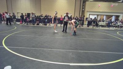 109 lbs Consi Of 8 #2 - Mason Worden, Gold Rush Wrestling vs Grant Margolis, Ocrtc