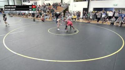 174 lbs Cons. Round 1 - Elorm Nevis, Wabash vs Dylan Goff, Marian - Ancilla