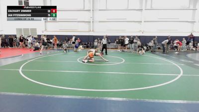 C-138 lbs Consi Of 16 #2 - Zachary Zimmer, OH vs Ian Fitzsimmons, PA