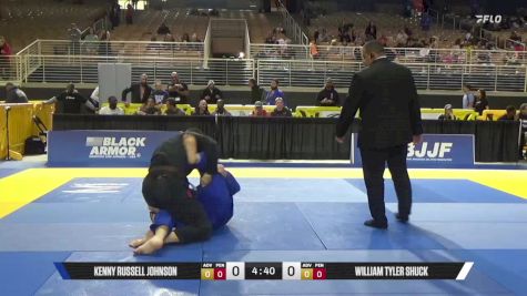 William Tyler Shuck vs Kenny Russell Johnson 2025 Pan Jiu Jitsu IBJJF Championship