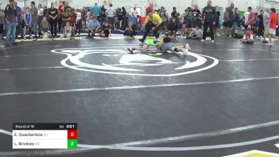 80-J lbs Round Of 16 - Emmett Quackenbos, WV vs Logan Brickley, MD