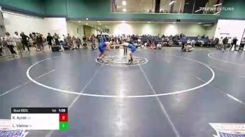 145 lbs Consi Of 64 #2 - Kade Ayres, CA vs Lonzy Vielma, PA