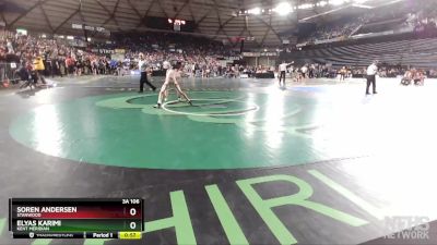 3A 106 lbs Cons. Round 3 - Soren Andersen, Stanwood vs Elyas Karimi, Kent Meridian