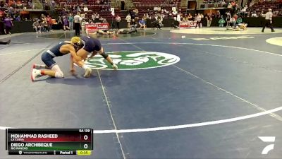 5A 139 lbs Cons. Round 2 - Diego Archibeque, Rio Rancho vs Mohammad Rasheed, La Cueva