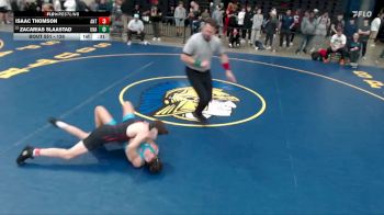 126 lbs Champ. Round 3 - Zacarias Slaastad, Unattached vs Isaac Thomson, Antioch