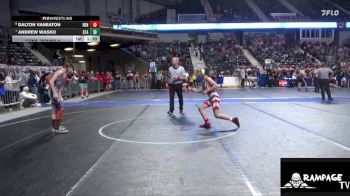 100 lbs Cons. Round 2 - Andrew Wasko, STA vs Dalton VanEaton, Renegades