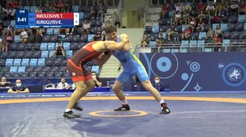 92 kg 1/8 Final - Tamaz Nikoleishvili, Georgia vs Kamil Kurugliyev, Kazakhstan