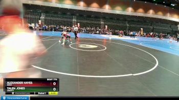 144 lbs Cons. Round 2 - Talen Jones, Liberty vs Alexander Hayes, Reno
