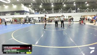 126 lbs Round 2 - Stephen Parker, Warmup Gang Wrestling Club vs Lucas VanNostrand, Plaza Wrestling