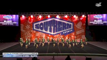 Modern American Cheer - Black [2026 L3 Junior - D2 Day 2] 2026 Southern Nationals by Cheer Power