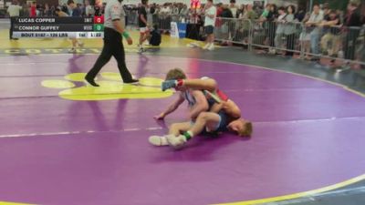 120 lbs Round Of 16 - Lucas Copper, Smitty's Barn vs Connor Guffey, Webster Thomas