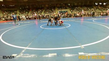 67 lbs Consi Of 16 #2 - Aicen Gerrard, Evanston Elite Wrestling vs Boone Miller, Brawlers