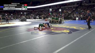 157 lbs Round Of 64 - Josiah Tessandore, La Quinta/LQ (SS) vs Bailey Holman, Poway (SD)