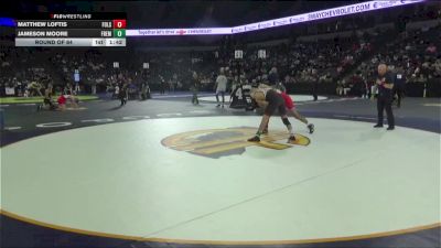 144 lbs Round Of 64 - Matthew Loftis, Folsom (SJ) vs Jameson Moore, Fremont (Sunnyvale) (CC)