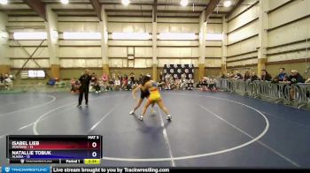 135 lbs Round 1 (6 Team) - Isabel Lieb, Montana vs Natallie Tobuk, Alaska