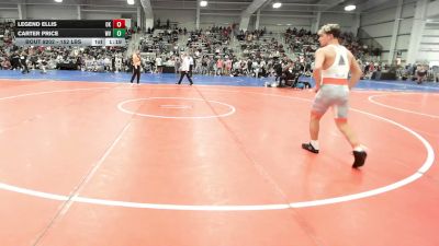 152 lbs Quarterfinal - Legend Ellis, OK vs Carter Price, WV