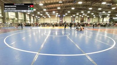 160 lbs Round Of 64 - Devan Bacote, CT vs Ryland Moss, AZ