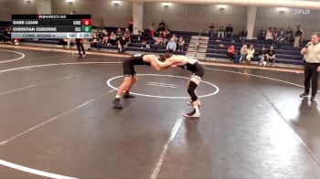 125 lbs Cons. Round 4 - Christian Osborne, Southeast Community College vs Gabe Lujan, Concordia (Neb.)