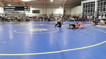 115 lbs Quarterfinal - Camille Ramey, Olentangy Orange vs Lahni Danzy, Delaware Hayes