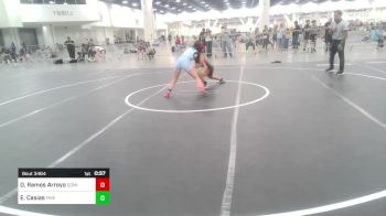 101 lbs Consi Of 8 #2 - Dalianys Ramos Arroyo, Dominate WC vs Emmi Casias, Pikes Peak Warriors