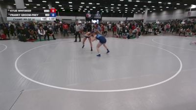 140 lbs Champ. Rd Of 16 - Kylie Whitaker, Walla Walla Wrestling Club vs Franky Groom-Frey, Wisconsin