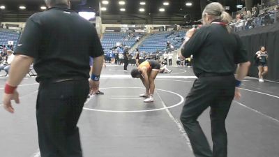 160 lbs 3rd Place Match - Cameron Massie, Oklahoma State University vs Paige Strauch, Avila