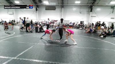 92 lbs Round 3 (4 Team) - Harley Nash, Storm Wrestling Center vs Natalie Lippstreau, Level Up Wrestling Center