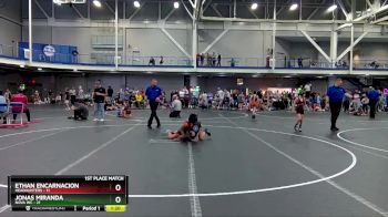 72 lbs Finals (2 Team) - Jonas Miranda, NOVA WC vs Ethan Encarnacion, Headhunters