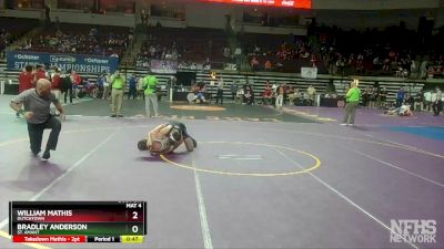 D 1 170 lbs Cons. Round 5 - William Mathis, Dutchtown vs Bradley Anderson, St. Amant