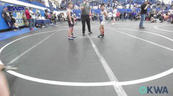 90 lbs Rr Rnd 4 - Caden Lester, Choctaw Ironman Youth Wrestling vs Boston Emmert, Piedmont